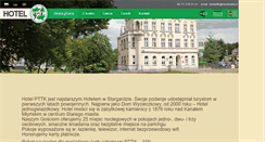 Desktop Screenshot of hotelpttk.pl